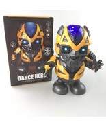 Dance Super Hero Robot Toy Dancing Music Light Action Figures for Kids Gift - $379.94 MXN