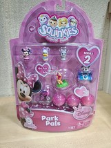 Squinkies Disney Series 2 Minnie Mouse Park Pals w Bike, Bench, and Kite Set NEW - £12.59 GBP
