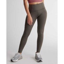 Quince Womens Ultra-Soft High-Rise Pocket Legging Olive Green XS - £26.46 GBP