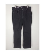 NYDJ Jeans 6 Womens Lift Tuck Technology Barbara Bootcut Mid Rise Black ... - £20.75 GBP