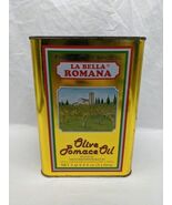 **EMPTY TIN* La Bella Romana Olive Pomace Oil Italy Tin 6&quot; X 5&quot; X 8&quot;  - €38,51 EUR