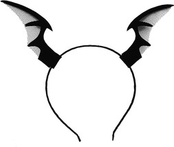 Halloween Bat Wing Headband Bat Hair Bands Bat Ears Hair Hoop for Halloween Part - £16.67 GBP