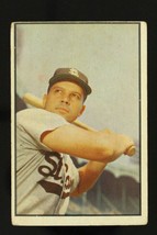 Vintage 1953 Baseball Card Bowman Color #2 VIC WERTZ St Louis Browns Outfield - £6.64 GBP