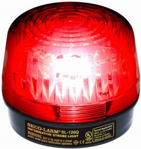 Seco-Larm SL-126Q/R Red Xenon Tube Strobe Light For 6 to 12V Use - £17.38 GBP
