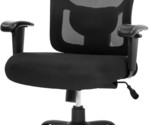 The Big And Tall Office Chair 400Lbs Desk Chair Mesh Computer Chair With... - £133.64 GBP