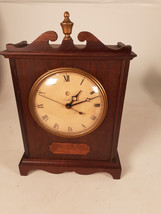 Vintage Telechron Pillar and Scroll Mantle/Shelf Clock, Running - $32.38