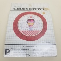 Those Who Indulge Bulge Designs For The Needle Counted Cross Stitch Kit 5" VTG - $9.89