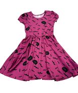 DotDot Smile Purple Halloween Dress With Bats &amp; Tombstones Print 3/4 - €16,48 EUR