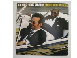 Eric Clapton BB King Poster flat B.b. B B Ridin with Th - £43.49 GBP