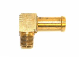Big A 3-83126 Brass 1/8&quot; Thread x 3/8&quot; Metal Barbed Tube Fitting Lot Of 5 Pcs - £39.76 GBP