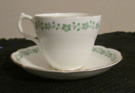 English Castle Staffordshire Tea Cup and Saucer - £12.30 GBP