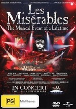 Les Miserables DVD | 25th Anniversary Concert at O2 | Region 4 &amp; 2 - £7.57 GBP