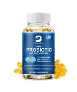 120 Capsules Probiotics Digestive Enzymes 100 Billion CFU Potency Immune Health  - £23.59 GBP