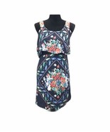 Cato Girls Multi Colored Floral Stretch Summer Dress Large 14/16 - €10,54 EUR
