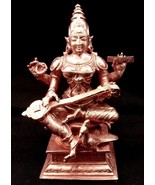 Goddess Saraswati IN Pure Solid Copper-
show original title

Original Te... - $3,178.44 MXN