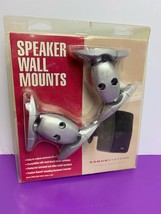 Sanus Systems Speaker Wall Mounts Silver Color Universal Tilt and Rotation - $6.79