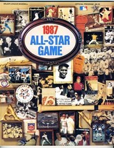 1987 Major League Baseball All Star Game Official Program Oakland  - £13.93 GBP