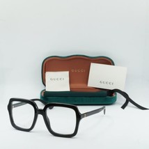 GUCCI GG1318O 001 Black 55mm Eyeglasses New Authentic - £159.32 GBP