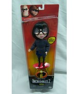 Walt Disney THE INCREDIBLES 2 EDNA 8&quot;  POSEABLE ACTION FIGURE DOLL TOY NEW - £15.58 GBP