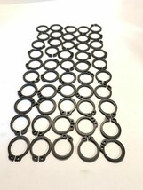 50 Heavy Duty Rotor Clip 3/4 X .086 Groove External Snap Shaft Rings SHR... - $587.16 MXN