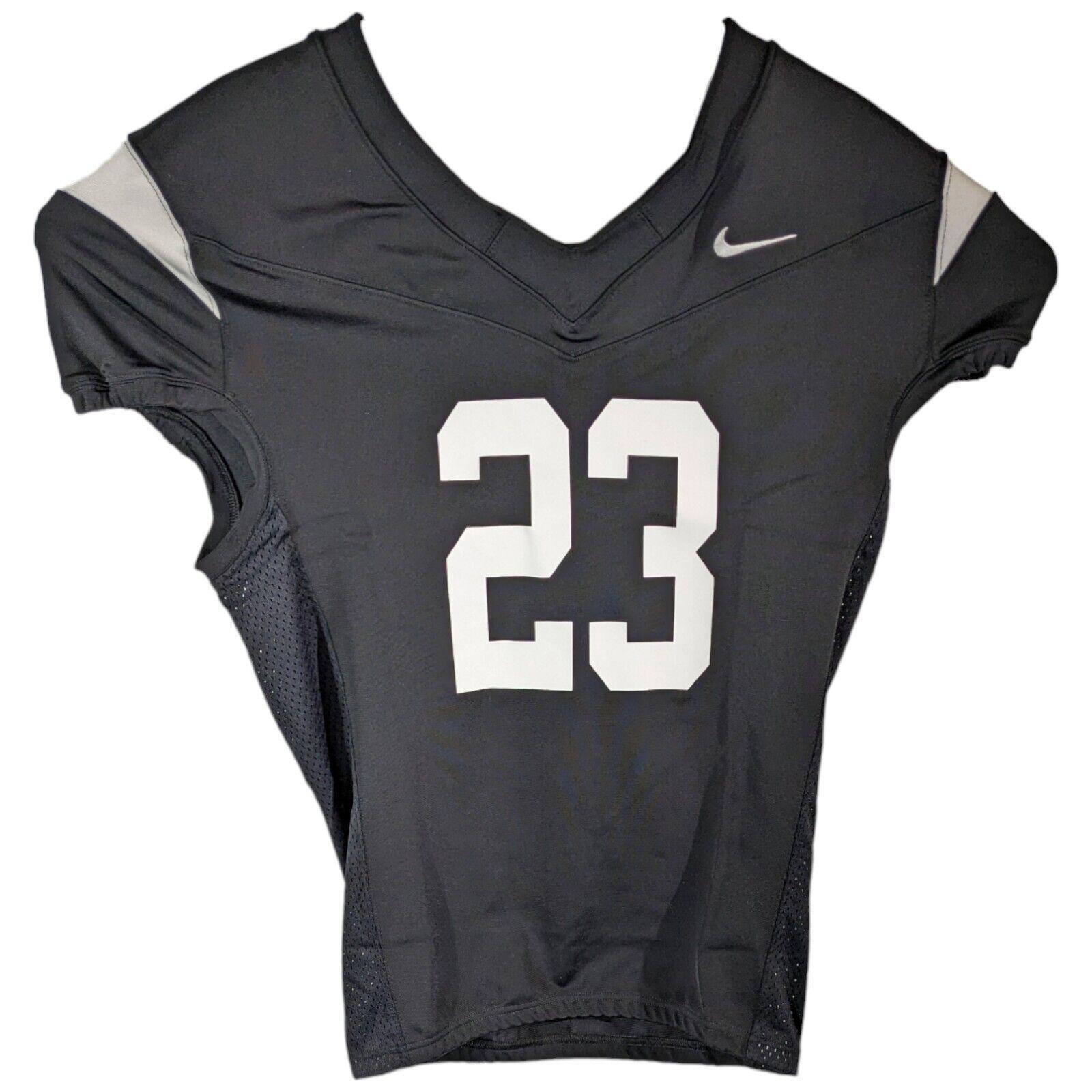 Primary image for Black Football Jersey #23 Nike Size L Large Practice Game Issue