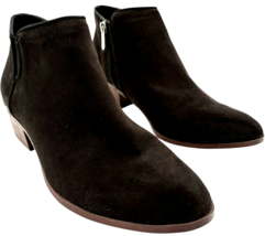 Circus Sam Edleman women&#39;s Chocolate Faux Suede Chelsea Ankle Booties si... - $411.64 MXN