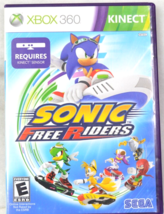 Xbox 360 Sonic Free Riders Xbox 360 Kinect  2010 Complete Manual - $10.69