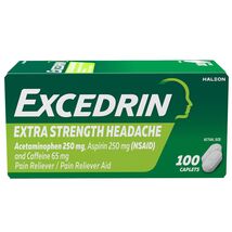 2/2028 Excedrin Extra Strength Pain Relief Caplets – Headache Relief – 1... - $12.86