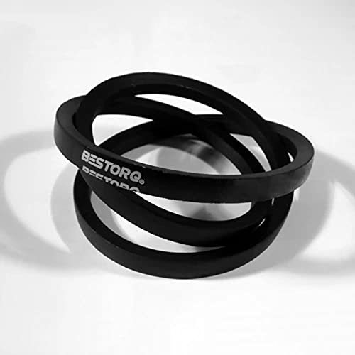 BESTORQ 3L350 Rubber V-Belt, Wrapped, Black, 35&quot; Length x 0.375&quot; Width x... - $8.90