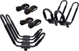 Tms Kayak Roof Racks For Two Kayaks: Easy To Install J-Bar Style, And Suvs. - £91.74 GBP