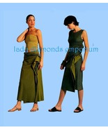 Easy Designer Original Issey Miyake Maxi Dress &amp; Skirt size 14 16 18 Vog... - £67.61 GBP