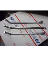 Vintage 40&#39;s/50&#39;s runabout Boat Windshield Brackets bronze nickel plate ... - €105,77 EUR
