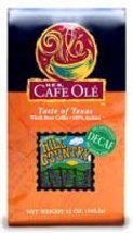 HEB Cafe Ole Whole Bean Coffee 12oz Bag (Pack of 3) (Decaf Taste of the Hill Cou - £37.17 GBP