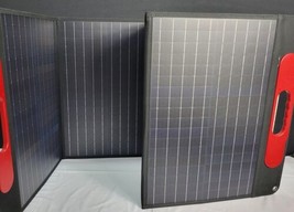 100W Portable Solar Panel, 18V Foldable Solar Panels For Power Station Generator - $140.24
