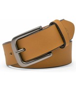 Timberland Men&#39;s 35 MM NEW Classic Jean Leather Belt Wheat 38 USA Assemb... - £21.65 GBP