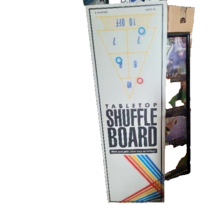 PROFESSOR PUZZLE Tabletop Shuffleboard Game Set New Family Game Board 38x12 - £37.57 GBP