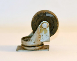 Swivel Caster Wheel Cart 2&quot; Vintage - $6.93