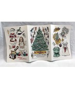 Vintage The Christmas Doll Tree Peggy Jo Rosamond 1979 Paper Doll Uncut - £14.99 GBP