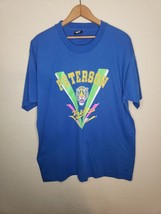 Vtg 90s XL 1991 Tiger Retro School Pride Shirt Screen Stars Best Tag Mad... - £15.15 GBP