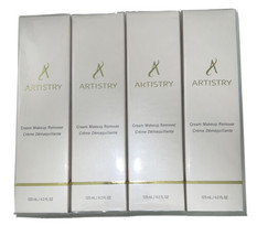 (Pack Of 4) Amway Artistry Cream Makeup Remover (125ml/4.5 OZ) Each New/Sealed - £30.95 GBP