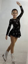 Mondor Model 2723 Girls Skating Dress Leaves - £63.86 GBP