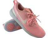 Nike Girls Roshe 909250-601 Pink Low Top Lace Up Running Shoes Size 6Y - £23.79 GBP