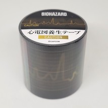 BIOHAZARD Electrocardiogram Tape (Caution) - 2022 Capcom Japan Resident Evil - £23.97 GBP