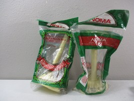 2 Vintage Noma Christmas Candolier Single Plastic Drip Candle Stick Light 9&quot; - £19.77 GBP