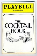 Playbill The Cocktail Hour 1988 Nancy Marchand Keene Curtis Holland Taylor - $14.83