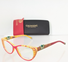 New Authentic COCO SONG Eyeglasses Heart Stone Col. 2 54mm CV111 - $98.99