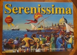 RARE Serenissima Board Game Euro Games Descartes Ed. English 1996 VG - £92.26 GBP
