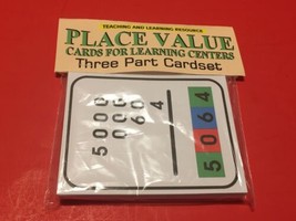 Place Value - Cards for Learning Center - Three Part Cards - Montessori - £11.24 GBP