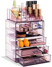 Sorbus Acrylic Makeup Organizer (Purple, 6 Drawers, 16 Slots) - £49.17 GBP