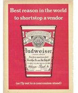 1965 BUDWEISER BEER  Print Ad 8.5&quot; x 11&quot; - £14.28 GBP